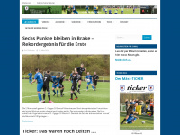 tusbrake-fussball.de Webseite Vorschau