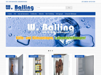 kuehl-balling.de Webseite Vorschau