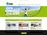 kab.co.at Webseite Vorschau