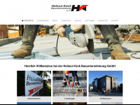 helmut-kueck.de Webseite Vorschau