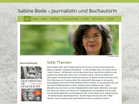 sabine-bode-koeln.de Webseite Vorschau
