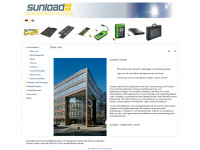 sunload.com Webseite Vorschau