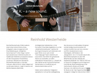 reinholdwesterheide.com Webseite Vorschau