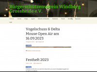 bsv-windberg-grossheide.de Webseite Vorschau