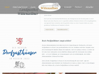 landgasthof-wittenzellner.de Webseite Vorschau