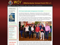 wcv.info Webseite Vorschau