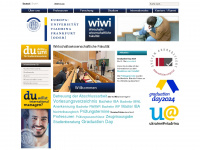 wiwi.europa-uni.de Webseite Vorschau