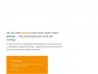 powerpausen.ch Webseite Vorschau
