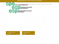 spo.ch Webseite Vorschau