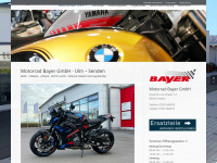 motorrad-bayer-gmbh.de Webseite Vorschau