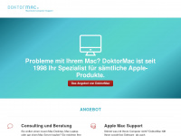 doktormac.ch Webseite Vorschau