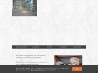 arno-mester-betonskulpturen.de Webseite Vorschau
