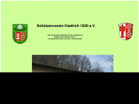 schuetzenverein-kiedrich1930.de Webseite Vorschau