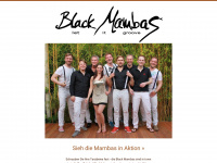 black-mambas.de Webseite Vorschau