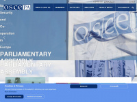 oscepa.org Webseite Vorschau