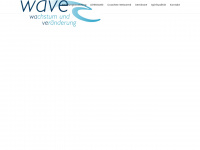 wave.co.at Webseite Vorschau