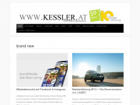 kessler.at Webseite Vorschau