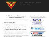 handball-stendal.de Webseite Vorschau