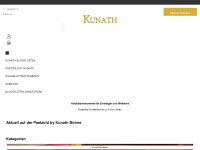 kunath.com Webseite Vorschau
