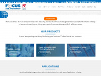 focuslabel.com Webseite Vorschau
