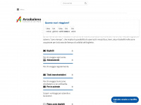arcobaleno.ch Webseite Vorschau