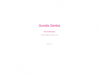 gundis-zambo.de Webseite Vorschau