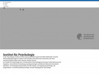 psychologie.tu-darmstadt.de Webseite Vorschau