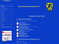 schachfreunde-braunfels.de Webseite Vorschau