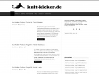 kult-kicker.de Webseite Vorschau