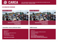 carea-menschenrechte.de Webseite Vorschau