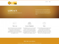 luki-ev.de Webseite Vorschau