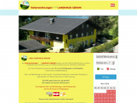 landhaus-gerum.at Webseite Vorschau