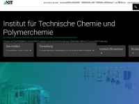 itcp.kit.edu Webseite Vorschau