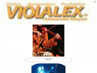 violalex.de Webseite Vorschau