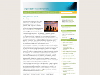 organizationsandmarkets.com Webseite Vorschau