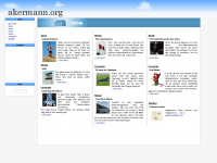 akermann.org Webseite Vorschau