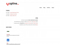 spline.de Webseite Vorschau