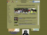 sportpferde-angerer.at Webseite Vorschau