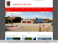 baeriswil.ch Webseite Vorschau
