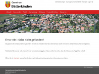 baetterkinden.ch Webseite Vorschau