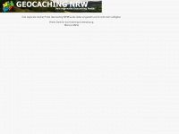 geocaching-nrw.de Webseite Vorschau