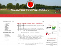 soester-hc.de Webseite Vorschau