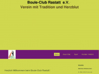 bouleclub-rastatt.de Webseite Vorschau