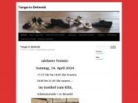 tango-in-detmold.de Webseite Vorschau