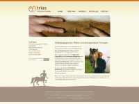 trias-reittherapie.de Webseite Vorschau
