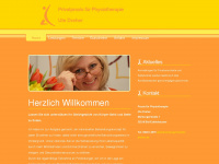 krankengymnastik-dreher.de Webseite Vorschau