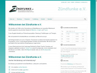 zuendfunke-hh.de Webseite Vorschau
