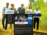 wireless-acappella.de Webseite Vorschau