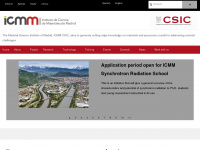 icmm.csic.es Webseite Vorschau