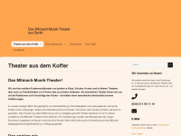 theater-aus-dem-koffer.de Webseite Vorschau